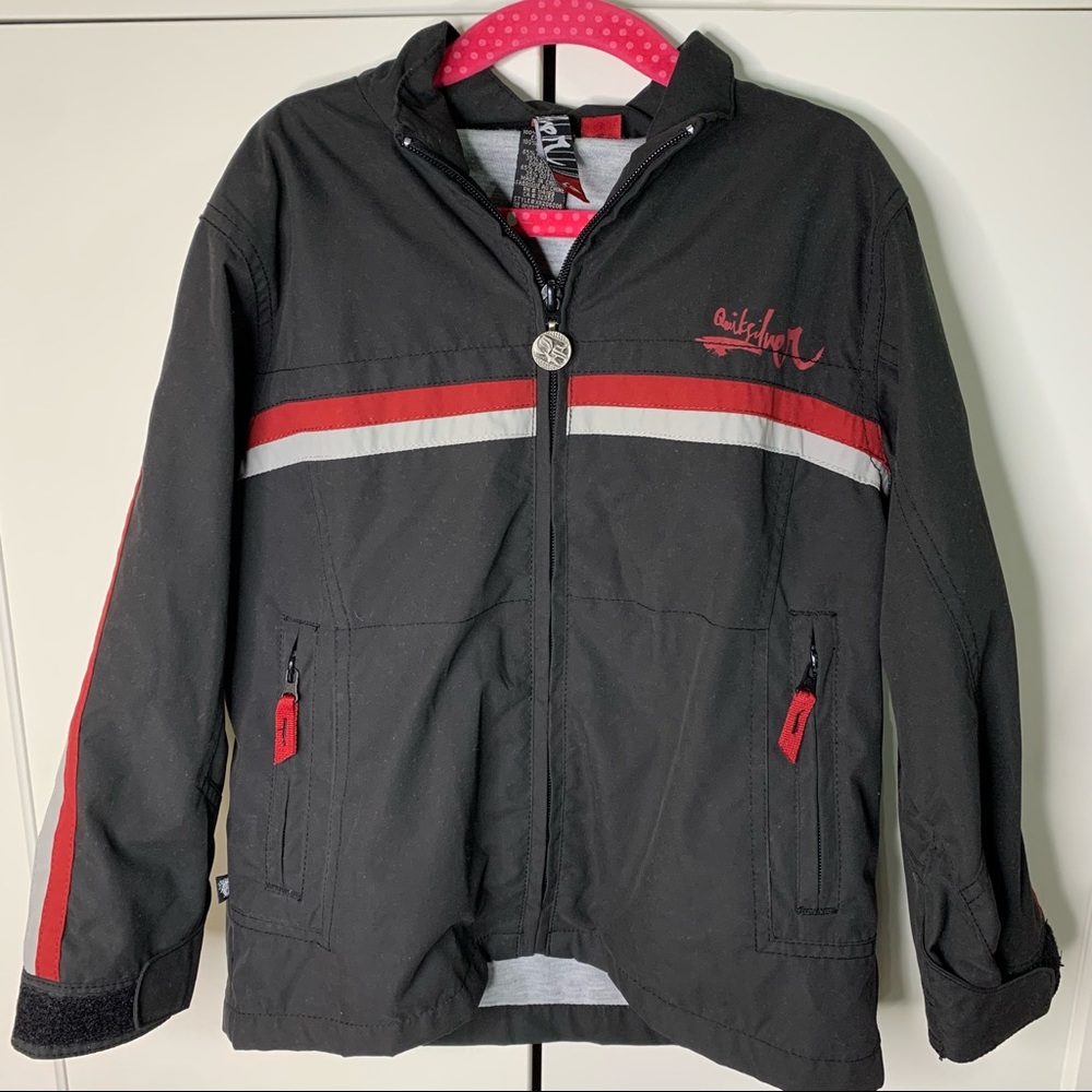 Boys’ Quiksilver Straight Striped Jacket